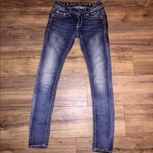 Size 26 rock revival “ETTY SKINNY” jeans